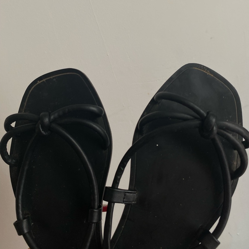 Black sandals